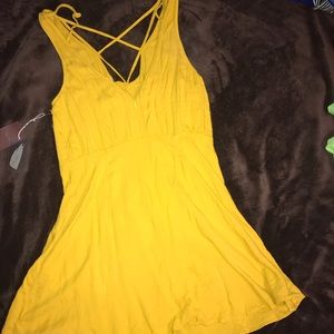 Yellow dress !!